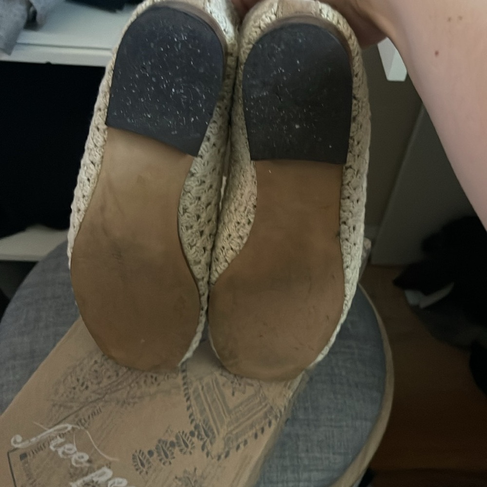 Free People Ellie Crochet Ballet Flats - Picture 4 of 4